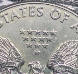 2011 1 $ 1oz American Eagle en Argent Erreur de Frappe Forte État Monnaie Ms