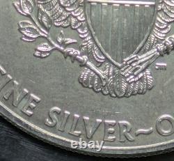 2011 1 $ 1oz American Eagle en Argent Erreur de Frappe Forte État Monnaie Ms