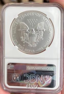 2011 Silver Eagle Officiel Us Mint Set Ngc Ms70 25 Anni. Set Thomas Uram