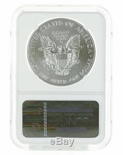 2011-s 1 Once Bruni Américain Silver Eagle Ms70 Ngc San Francisco Mint