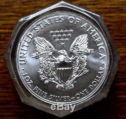2011 (s) $ 1 Silver Eagle Pcgs Bu Strike First Roll 20 Coins Sf Mint