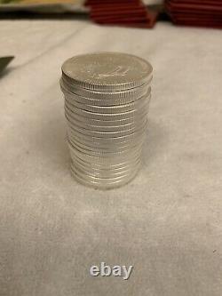 2012 American Silver Eagle 1 Oz Bullion Coins Roll Of 20 In Mint Tube