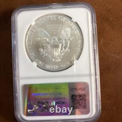 2012 (S) 1 $ American Silver Eagle NGC MS70 San Francisco