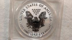 2012 S ANACS PR70 et RP70 Dcam Silver Eagle lot de 2 pièces première émission de 1 $
