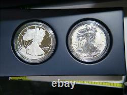 2012 S American Eagle San Francisco Silver Inverse Proof Coin Set U. S. Mint