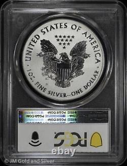 2012-S American Silver Eagle en épreuve inversée PCGS PR 70 SF Mint 75e anniversaire
