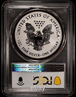 2012-S Épreuve Inversée de l'Aigle en Argent Américain $1 PCGS PR 69 Rev 75ème Set de la Monnaie de San Francisco