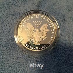 2012 S Us Mint 75e Anniversaire American Eagle Silver Set. Avec Box Et Coa
