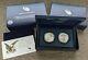 2012-s American Mint Silver Eagle 2-coin Sf Proof/revers Mint Set 75th Anniv Ogp