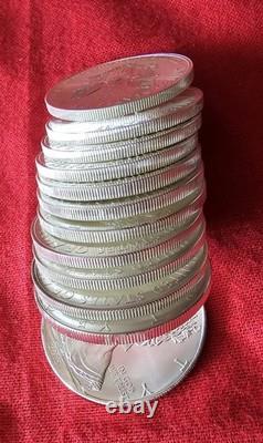 2013 (12) Pièces de dollar en argent américain Silver Eagle 1 oz 0,999 argent fin non circulées