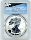 2013-w Silver Eagle Rev. Pr70 Pcgs West Point Mint Set T. Cleveland Aigle Bleu