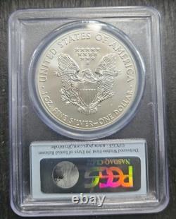 2014 Aigle d’argent Walking Liberty PCGS MS69 S1$ First Strike Drapeau des États-Unis