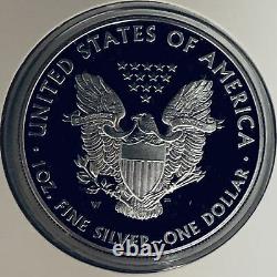 2014-w Félicitations Set Us Mint American Silver Eagle 1 Oz Proof Low Mintage