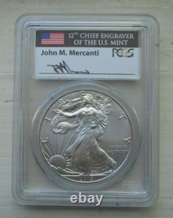2015-W Aigle d’argent brillant PCGS SP70 FDOI Baltimore Mercanti