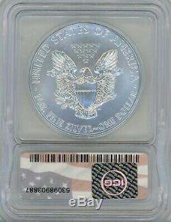 2015- (p) American Eagle Silver 1 $, Ms 69 Minted À Philadelphie 79640 Icg