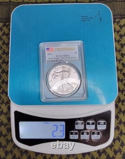 2016 - 1 Oz Argent Pur American Eagle MS69 PCGS Premier Coup - 30ème Anniversaire