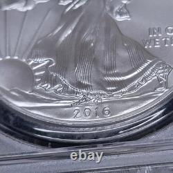 2016- 1 oz. 999 Aigle en Argent Américain MS69 PCGS Premier Coup - 30ème Anniversaire
