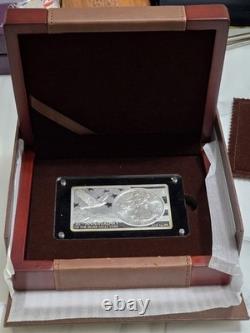 2016 30e anniversaire de la pièce Silver Eagle ensemble barre d'argent de 2 oz + pièce avec boîte et certificat d'authenticité