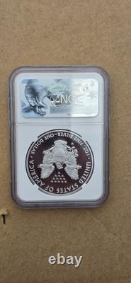 2016 Ngc Pf-70 Ultra Cameo Bord lettré Premières émissions Eagle 30e anniversaire