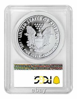 2016 W 1 Oz Proof Silver Eagle 30th Anniv West Point Mint Hoard Pcgs Pr70 Dcam