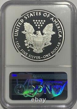 2016 W $1 Proof Moy Silver Eagle Ngc Pf70 De 2019 West Point Mint Hoard White