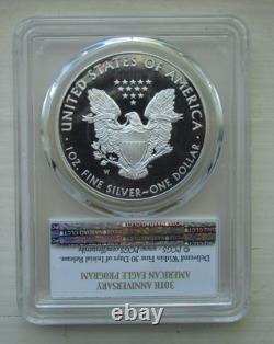 2016-W 1 $ Silver Eagle PCGS PR70DCAM bordure lettrée First Strike