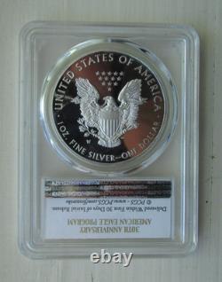 2016-W 1 $ Silver Eagle PCGS PR70DCAM bordure lettrée First Strike