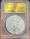2016 W Pcgs Sp70 Dcam 30e Ann. Premier Jour West Point Silver Eagle Dollar $1 Pi&egrave;ce