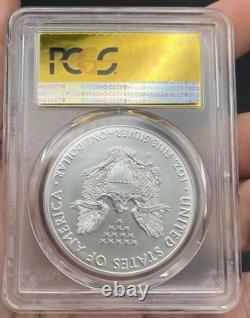 2016 W Pcgs Sp70 Dcam 30e Ann. Premier Jour West Point Silver Eagle Dollar $1 Pièce