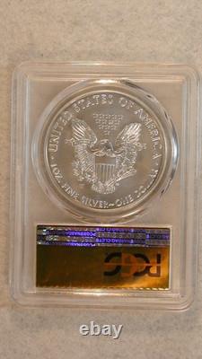 2016 W Pcgs Sp70 Dcam 30e Ann. Premier Jour West Point Silver Eagle Dollar $1 Pièce