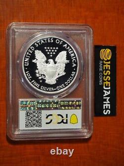 2016 W Preuve Aigle d'argent PCGS PR70 de la réserve de la Monnaie de West Point de 2019 Étiquette bleue