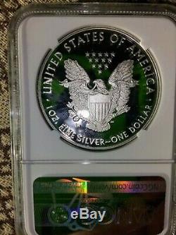 2016 W Silver Eagle Pf70 Mercanti Signé 2019 West Point Mint Hoard! Rare