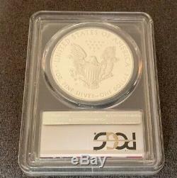 2016 W Silver Eagle West Point Mint Hoard (2019w) Lettered Bord Pcgs Pr70dcam