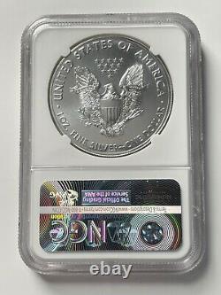 2016 (p) American Silver Eagle Ngc Ms70 Struck À Philadelphia Mint