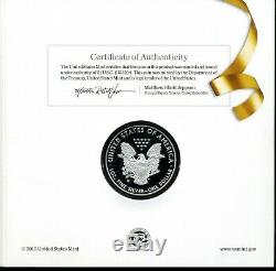 2016-w United States Mint Félicitations Proof Set 1 Oz D'argent American Eagle
