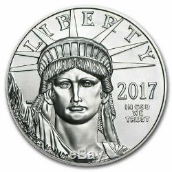 2017 $ 100 Platinum American Eagle 1 Oz Us Mint American Eagle Bu