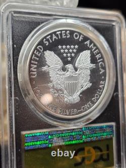 2019 Aigle d’argent W PPCGS-PR70 DCAM Série de félicitations Premier jour