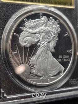2019 Aigle d’argent W PPCGS-PR70 DCAM Série de félicitations Premier jour
