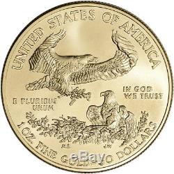 2019 American Gold Eagle Pièce De 1 Oz 50 $ Bu En Boîte-cadeau U. S. Mint