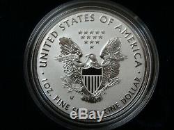 2019 W U. S. Monnaie Améliorée Inverse Épreuve Pride Of Nations Silver Eagle Point # 51