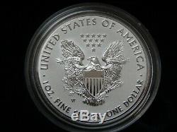 2019 W U. S. Monnaie Améliorée Inverse Épreuve Pride Of Nations Silver Eagle Point # 53