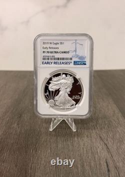 2019 (w) Aigle d’argent américain NGC classé PF 70 Early Release Ultra Cameo