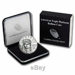 2020 1 Oz Platinum American Eagle Bu (withu. S. Mint Box) Sku # 206335