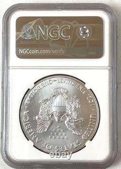 2020 Aigle américain en argent P, production d’urgence, NGC MS 69, premières émissions