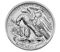 2020 Us Mint 1 Oz American Eagle Palladium Ongecirculeerd Coin 20ek Précommande