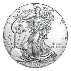 2020 Us Silver Eagle 1 Oz Coin Lot De 100