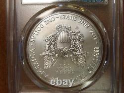 2020-W $1 American Silver Eagle PCGS SP69 Bruni à la menthe de West Point