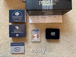 2020 W 1 $ Éagle en Argent Proof de la Seconde Guerre mondiale V75 Privé Pcgs Pr69dcam Noté Neuf