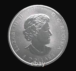 2020 pièce de 1,5 oz en argent fin de la Monnaie royale canadienne de 8 $ Série Faune Aigle à tête blanche