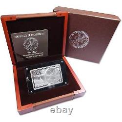 2021 35e Anniversaire Type 2 Pièce et Barres en Argent Américain Eagle Ensemble COA